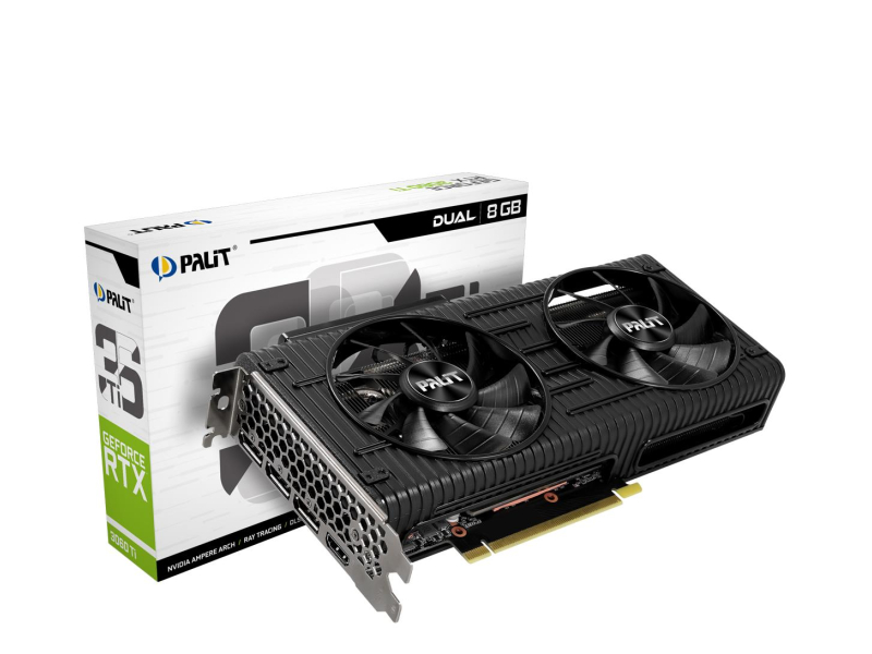 Palit GeForce RTX 3060 Ti Dual LHR 8GB GDDR6